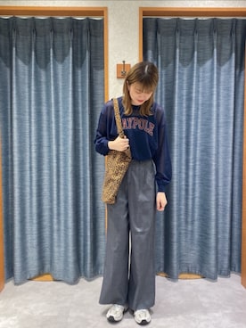 「RETRO GIRL（レトロガール）のアイテム（パンツ）」を使った、RETROGIRLさん（レディース・164cm）の秋コーディネート