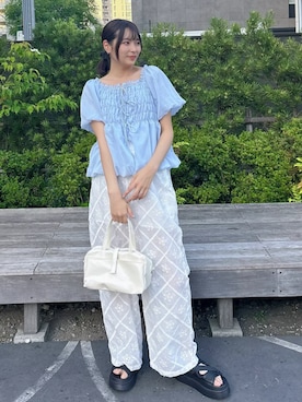 RETROGIRLさん（レディース・160cm）の夏コーディネート