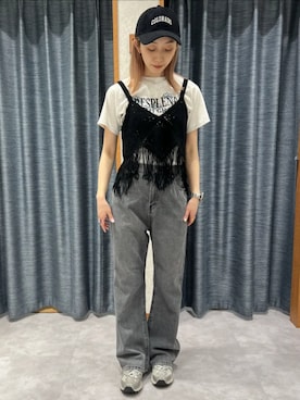 「RETRO GIRL（レトロガール）のアイテム」を使った、RETROGIRLさん（レディース・165cm）の夏コーディネート