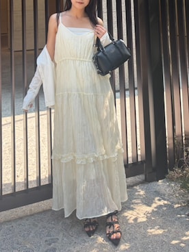 「RETRO GIRL（レトロガール）のアイテム」を使った、RETROGIRLさん（レディース・153cm）の夏コーディネート