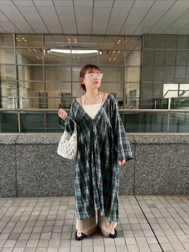「RETRO GIRL（レトロガール）のアイテム」を使った、RETROGIRLさん（レディース・156cm）の夏コーディネート