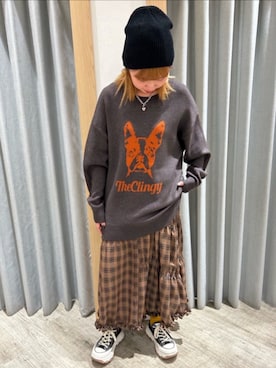 「RETRO GIRL（レトロガール）のアイテム」を使った、RETROGIRLさん（レディース・160cm）の冬コーディネート
