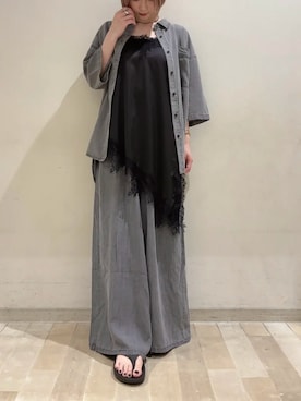 「RETRO GIRL（レトロガール）のアイテム」を使った、RETROGIRLさん（レディース・157cm）の夏コーディネート