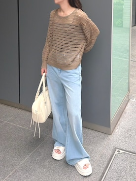 「RETRO GIRL（レトロガール）のアイテム」を使った、RETROGIRLさん（レディース・153cm）の夏コーディネート
