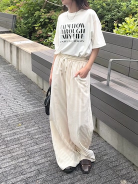 「RETRO GIRL（レトロガール）のアイテム」を使った、RETROGIRLさん（レディース・153cm）の夏コーディネート