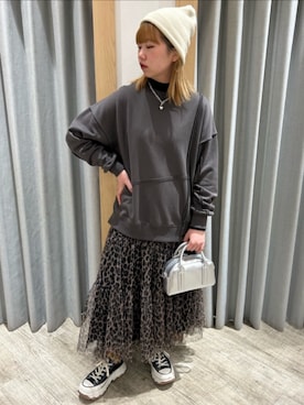 「RETRO GIRL（レトロガール）のアイテム」を使った、RETROGIRLさん（レディース・160cm）の冬コーディネート