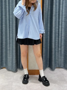 「RETRO GIRL（レトロガール）のアイテム（トップス）」を使った、RETROGIRLさん（レディース・158cm）の春コーディネート