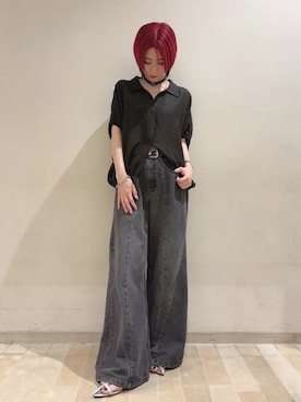 「RETRO GIRL（レトロガール）のアイテム」を使った、RETROGIRLさん（レディース・157cm）の夏コーディネート