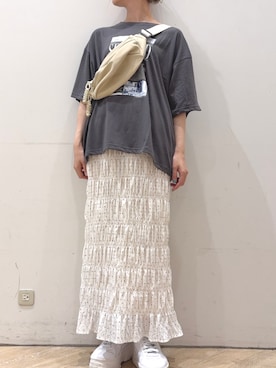 「RETRO GIRL（レトロガール）のアイテム」を使った、RETROGIRLさん（レディース・160cm）の夏コーディネート