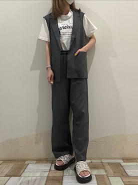 「RETRO GIRL（レトロガール）のアイテム（その他アウター）」を使った、RETROGIRLさん（レディース・163cm）の秋コーディネート
