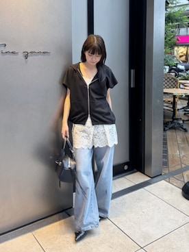 「RETRO GIRL（レトロガール）のアイテム」を使った、RETROGIRLさん（レディース・153cm）の夏コーディネート