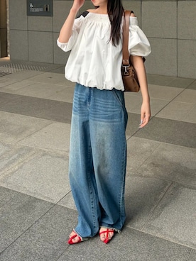 「RETRO GIRL（レトロガール）のアイテム」を使った、RETROGIRLさん（レディース・153cm）の夏コーディネート