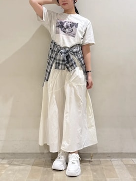 「RETRO GIRL（レトロガール）のアイテム（トップス）」を使った、RETROGIRLさん（レディース・160cm）の春コーディネート