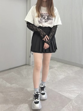 「RETRO GIRL（レトロガール）のアイテム（トップス）」を使った、RETROGIRLさん（レディース・149cm）の春コーディネート