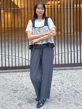 「RETRO GIRL（レトロガール）のアイテム」を使った、RETROGIRLさん（レディース・160cm）の夏コーディネート