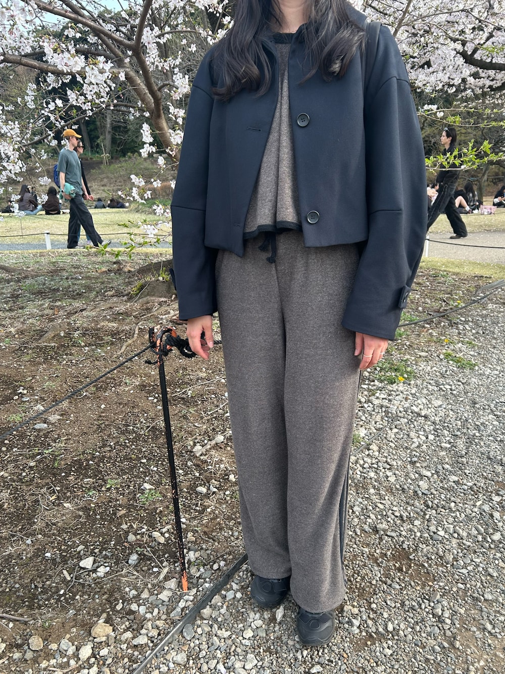 CLANE/クラネ】BULKY SLEEVE CROPPED JACKET/バルキースリーブ