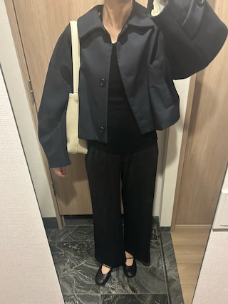 CLANE（クラネ）の「【CLANE/クラネ】BULKY SLEEVE CROPPED