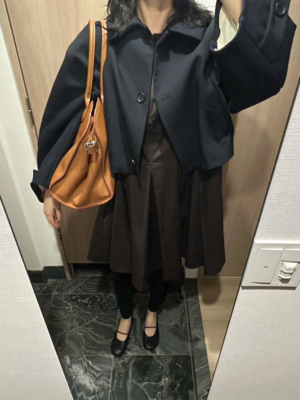 CLANE（クラネ）の「【CLANE/クラネ】BULKY SLEEVE CROPPED