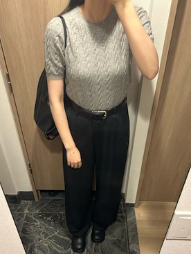 「RANDEBOO（ランデブー）のアイテム」を使った、わらちゃんさん（レディース・164cm）の秋コーディネート