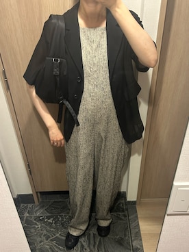 「CLANE（クラネ）のアイテム（バッグ）」を使った、わらちゃんさん（レディース・164cm）の秋コーディネート