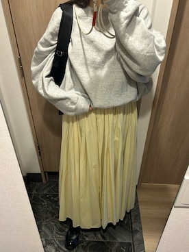 「CLANE（クラネ）のアイテム」を使った、わらちゃんさん（レディース・164cm）の冬コーディネート