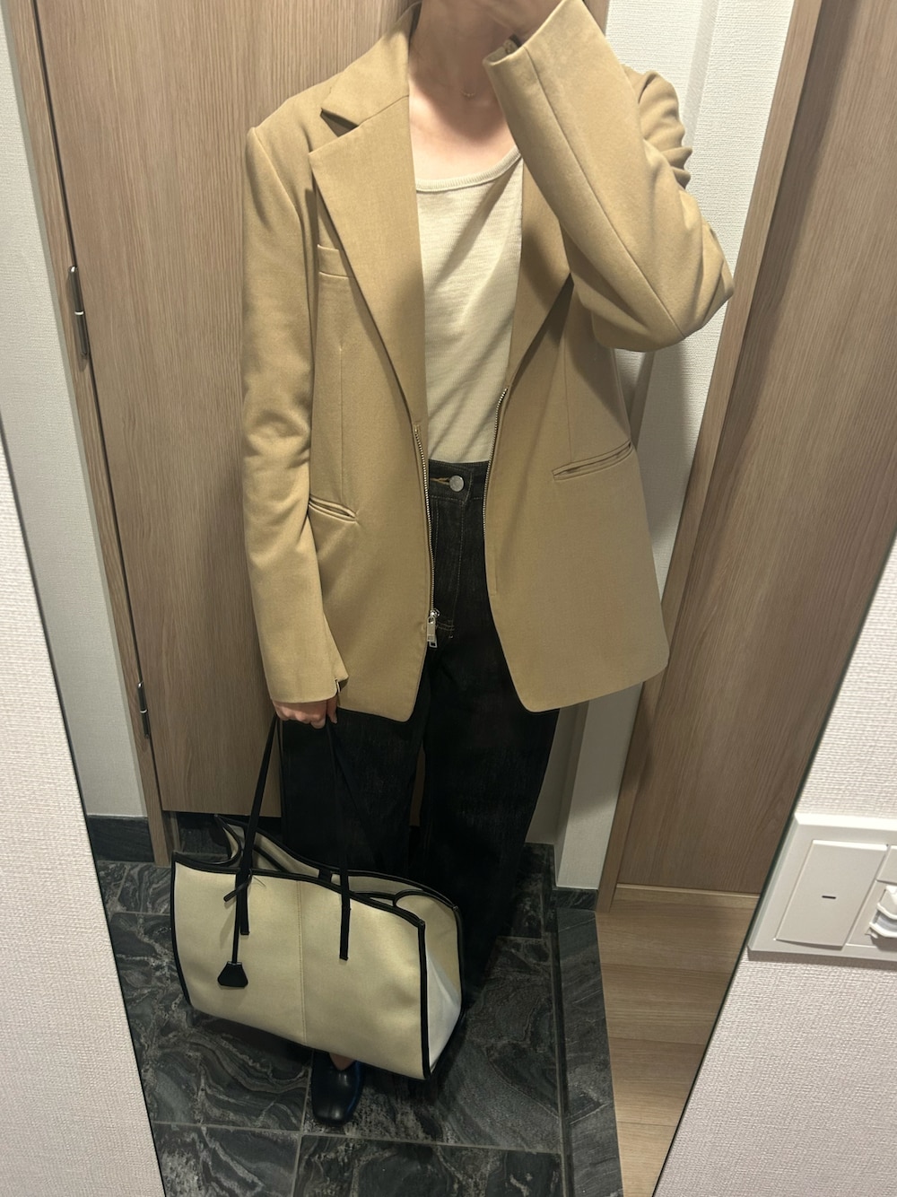 ジャケット・アウター CLANE ZIP TAILORED JACKET &PANTS CLANE（クラネ）の「ZIP TAILORED JACKET（テーラードジャケット
