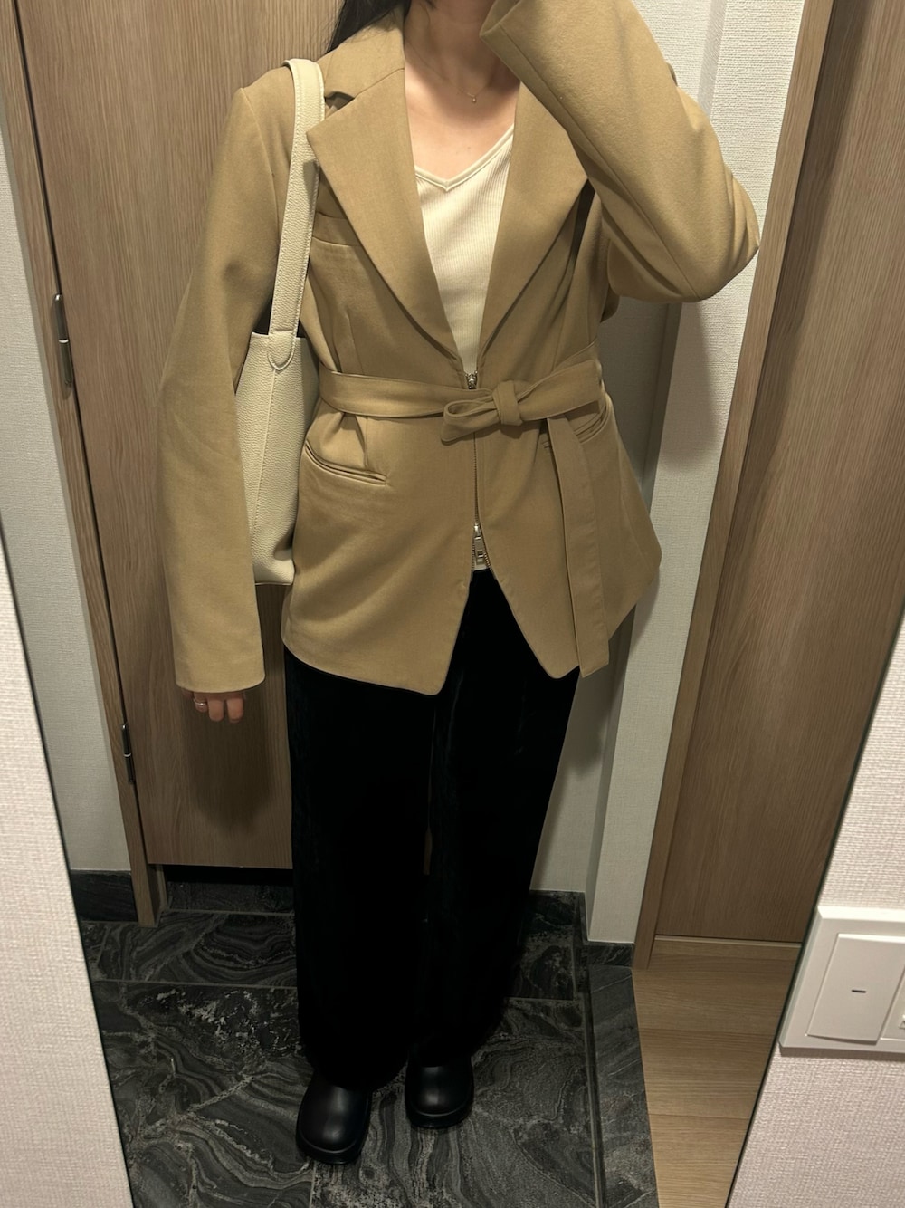 CLANE（クラネ）の「ZIP TAILORED JACKET（テーラードジャケット