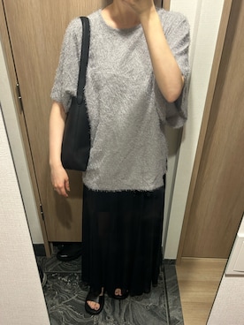 「CLANE（クラネ）のアイテム（サンダル）」を使った、わらちゃんさん（レディース・164cm）の夏コーディネート