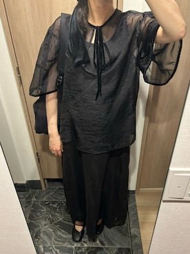 「CLANE（クラネ）のアイテム（バッグ）」を使った、わらちゃんさん（レディース・164cm）の秋コーディネート