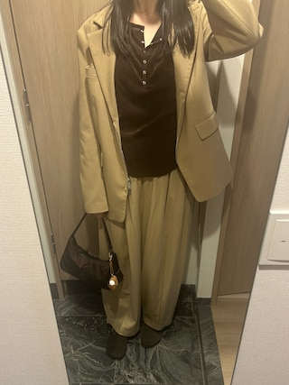 CLANE（クラネ）の「ZIP TAILORED JACKET（テーラードジャケット