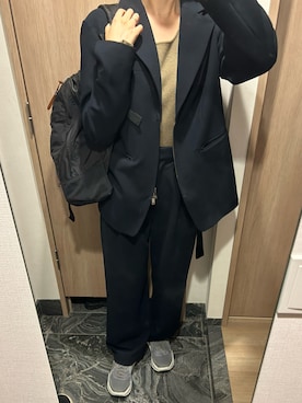 「CLANE（クラネ）のアイテム（パンツ）」を使った、わらちゃんさん（レディース・164cm）の秋コーディネート