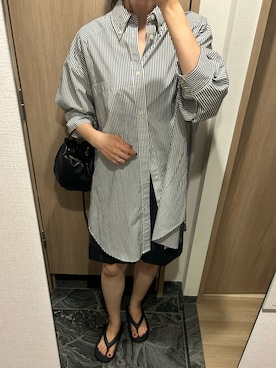 「CLANE（クラネ）のアイテム（シャツ/ブラウス）」を使った、わらちゃんさん（レディース・164cm）の秋コーディネート