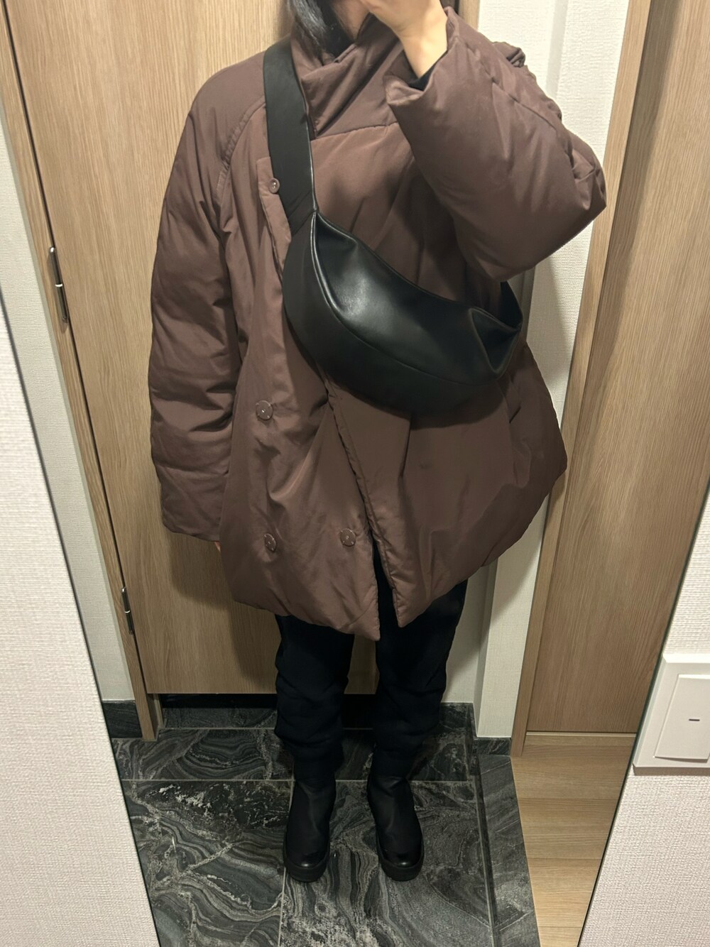 CLANE/クラネ】COCOON SHORT DOWN COAT/コクーンショートダウン