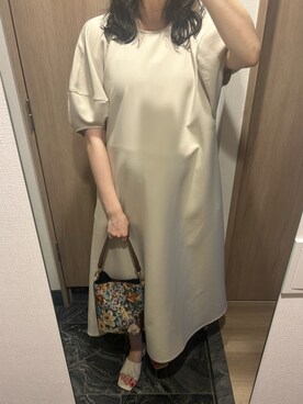 「MOIGEのアイテム（バッグ、その他）」を使った、わらちゃんさん（レディース・164cm）の秋コーディネート