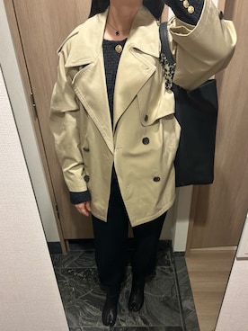「na.e(ナエ)のアイテム」を使った、わらちゃんさん(レディース・164cm)の春コーディネート