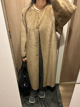 「UGG（アグ）のUGG CA805  Mesh / アグ ロー メッシュ（スニーカー）」を使った、わらちゃんさん（レディース・164cm）の冬コーディネート