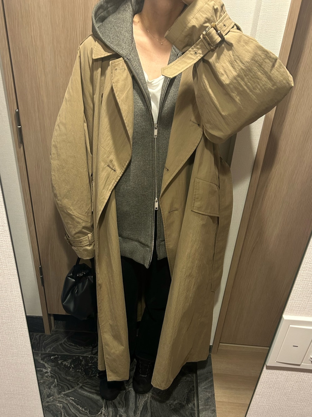 CLANE（クラネ）の「CLANE CONSTRUCTIVE BONDING HOODIE