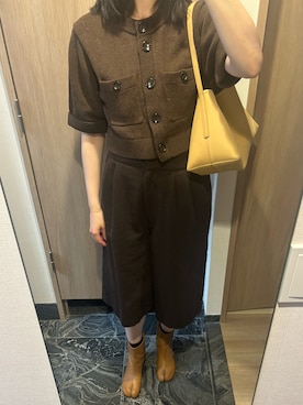 わらちゃんさん（レディース・164cm）の秋コーディネート