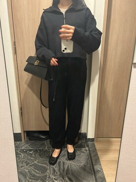 「na.e（ナエ）のアイテム」を使った、わらちゃんさん（レディース・164cm）の冬コーディネート