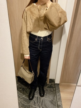 「RANDEBOO（ランデブー）のアイテム」を使った、わらちゃんさん（レディース・164cm）の秋コーディネート