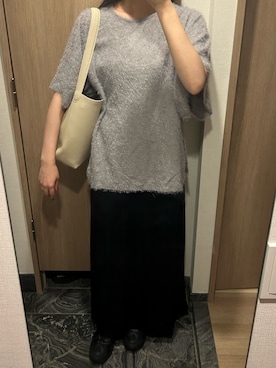 「CLANE（クラネ）のアイテム（スニーカー）」を使った、わらちゃんさん（レディース・164cm）の夏コーディネート