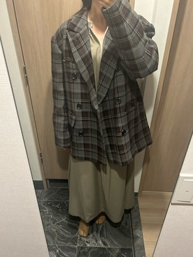 「crewre（クルーレ）のアイテム」を使った、わらちゃんさん（レディース・164cm）の秋コーディネート