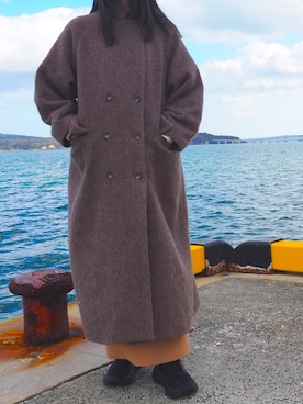 「CLANE（クラネ）のアイテム（バッグ）」を使った、わらちゃんさん（レディース・164cm）の秋コーディネート