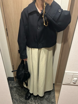 CLANE（クラネ）の「【CLANE/クラネ】BULKY SLEEVE CROPPED JACKET