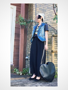 まるさん（レディース・151cm）の春コーディネート