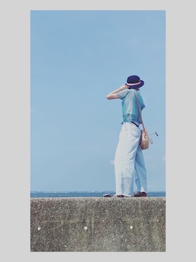 まるさん（レディース・151cm）の夏コーディネート