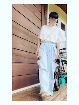 まるさん（レディース・151cm）の夏コーディネート