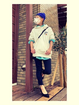 まるさん（レディース・151cm）の秋コーディネート