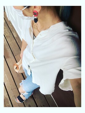 まるさん（レディース・151cm）の夏コーディネート