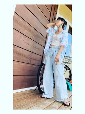 まるさん(レディース・151cm)の夏コーディネート
